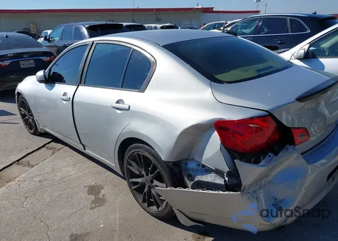 2007 Infiniti G35 Journey из США, поврежденный, VIN JNKBV61E67M707001